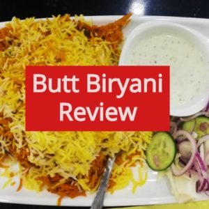 Butt Biryani Review