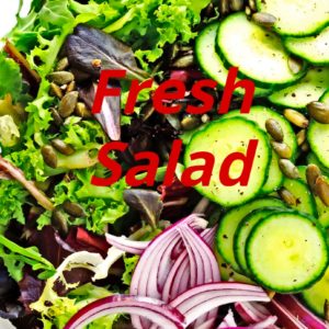 How to make perfect fresh salad Quickly